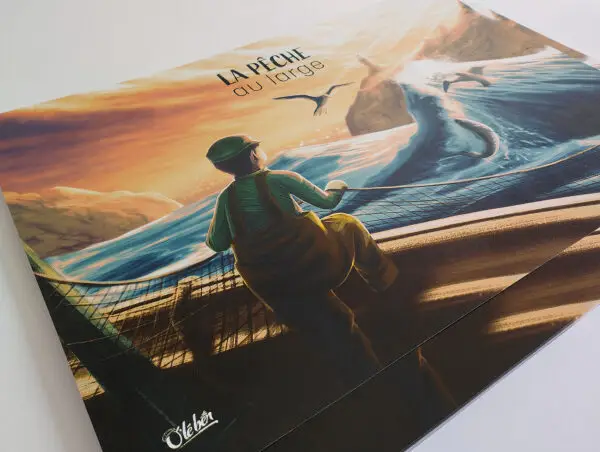 Affiche « La pêche en mer » – Image 2