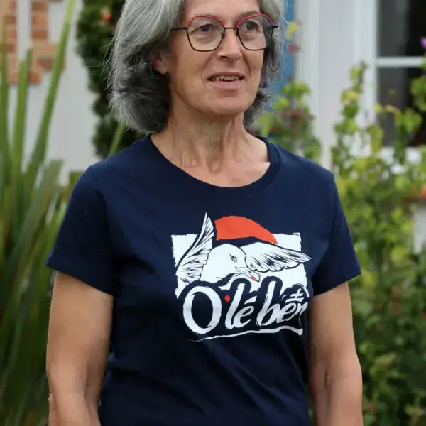 T-shirt mouette - 2 couleurs - Fabrication Française