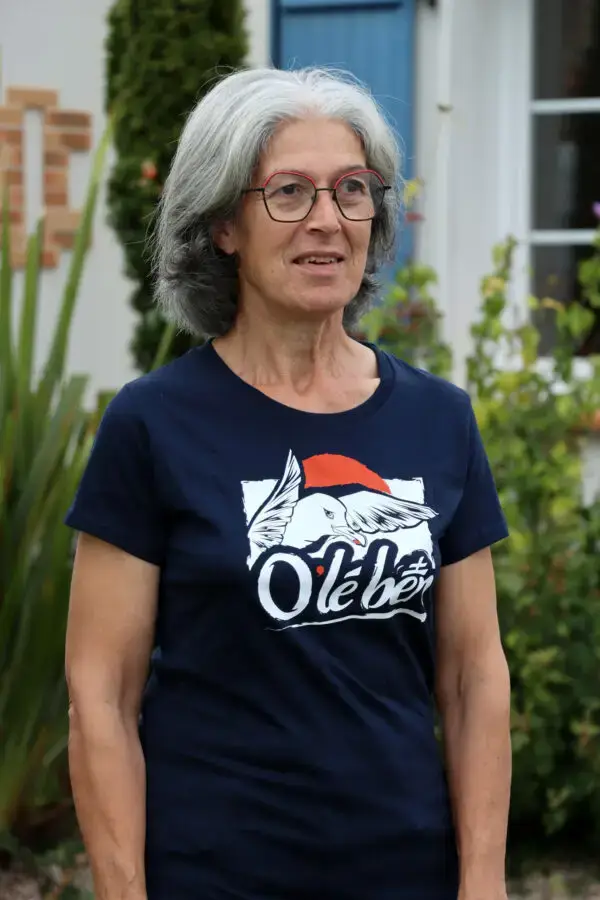 T-shirt mouette - 2 couleurs - Fabrication Française