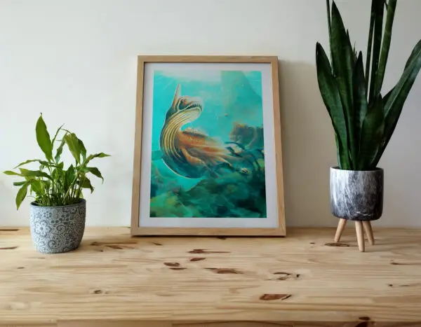 Affiche « Créature marine »