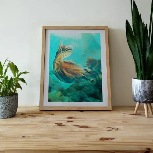 Affiche « Créature marine »