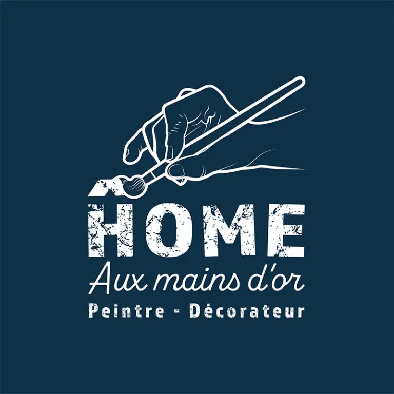 Logo Home aux mains dor