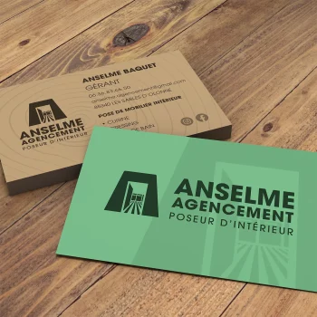 Cartes visite anselme
