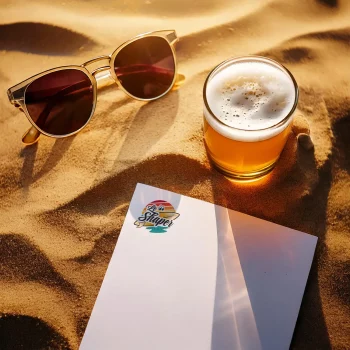 White card mockup